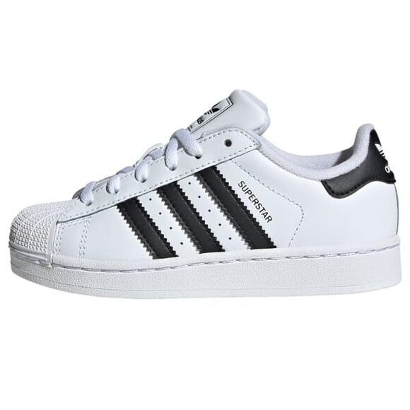 adidas Unisex Superstar II C FTWR whiteCore Black/FTWR White 13K US